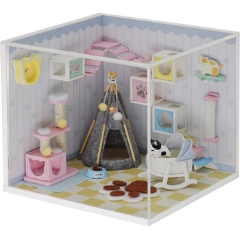 2Kids Toys miniatúra domčeka Domov mačičky Mňau