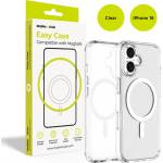 Mobile Origin Хибриден кейс с най-висока степен на защита с MagSafe за iPhone 16 - Mobile Origin Easy Hybrid MagSafe Case (прозрачен) (MO-HYCL-IP16)