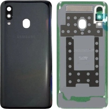 Kryt Samsung Galaxy A40 A405F zadní Černý