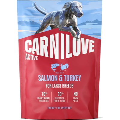 Carnilove Active Adult Large Breed Salmon & Turkey 1,5 kg