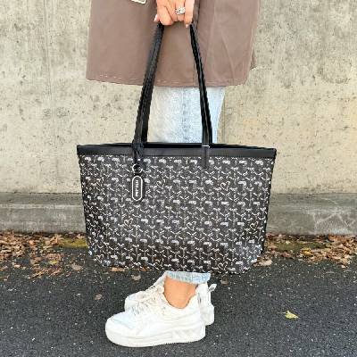 černá shopper kabelka SWEET YEARS 45x27x14 cm