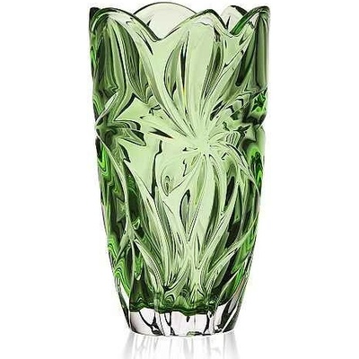 Aurum Crystal Váza FLORA green 280 mm