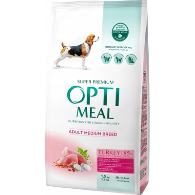 Optimeal Super Premium středních plemen krůta 1,5 kg