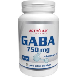ACTIVLAB Gaba 750mg, 60 Capsules - fitnesdobavki - 15,90 лв