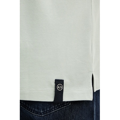 Giorgio Armani Памучна тениска с яка Armani Exchange (XM000990.AF10366)