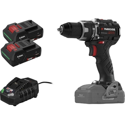 PARKSIDE PERFORMANCE PABSP 20-Li C4, 2x Smart 4 Ah