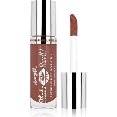Barry M That's Swell! Peptide Plumping Lip Oil масло от нар за обем цвят Mocha Magic 6.5ml