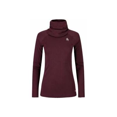 Aclima WarmWool hoodsweater V2 Women červená