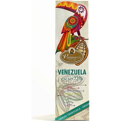 Vannucci extra horká čokoláda Venezuela 72% 100 g