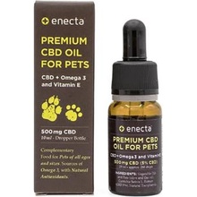* Enecta CBD konopný olej pre zvieratá 5%, 500 mg, 10 ml