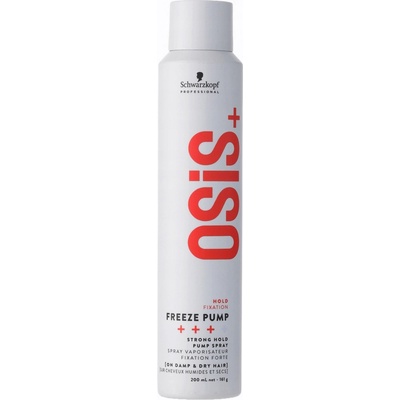 Schwarzkopf Osis+ Freeze Pump silně tužící lak na vlasy 200 Ml – Hledejceny.cz