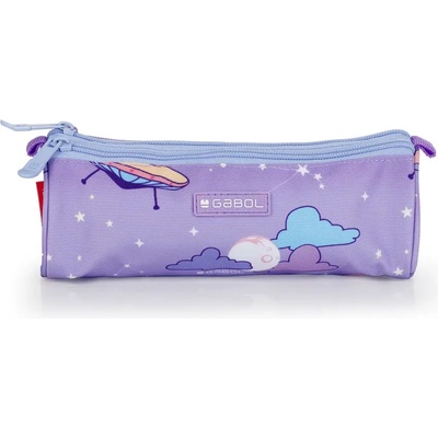 Gabol Ученически несесер Gabol Cosmos с три ципа, мек