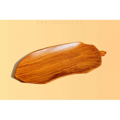 Sundaris Africký Vyřezávaný Talíř Teak List 40 cm