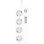 ELITE Умен разклонител с USB ELITE ES-wsp001-4+4usb WI-FI (70818)