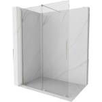 Mexen Velar плъзгаща се преградна стена за душ Walk-in 130 x 200 см, прозрачна 8 мм, четкан никел - 871-130-000-03-97 (871-130-000-03-97)