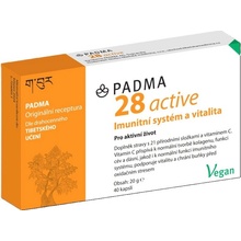 Padma 28 Active imunita a cévy s vitamínem C, 40 kapslí