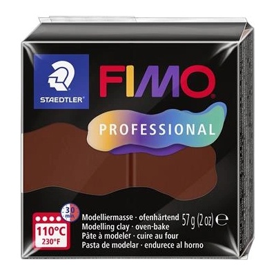 FIMO Глина, 57 g, горима, FIMO "Professional", шоколад 8040-77 (8040-77)