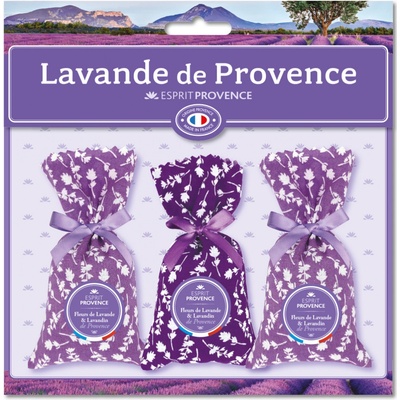 Esprit Provence Květy Sada levandulových pytlíků 3 ks – Hledejceny.cz