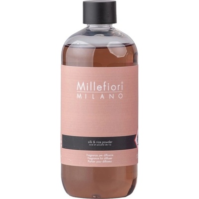 Home fragrance italia srl Millefiori Milano Silk & Rice Powder пълнител за ароматен дифузьор 500 ml
