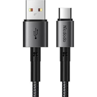 Mcdodo Кабел за данни - Mcdodo (CA-3590) - Type-C → USB-A, PD бързо зареждане, 3A, 100W, 1.2m - Черен