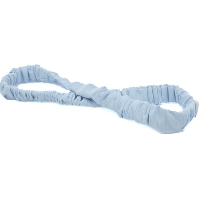 Scrunchie modrý proužek