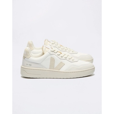 Veja V-10 B-Mesh white / natural / pierre