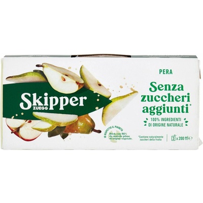 Skipper hruškový džús bez cukru 3 x 200 ml