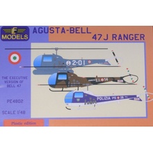 models Agusta-Bell 47J Ranger 3x Italian camo LF PE4802 1:48