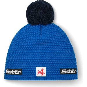 Eisbär Зимна шапка (beanie) Eisbär Jamie Pompon Ski Austria Beanie - Horizon Blue / Nacht - размер One Size (904-5478-0511)