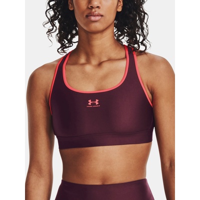 Under Armour UA HG Armour Mid Padless Cпортен Сутиен Under Armour | Cherven | ЖЕНИ | XS