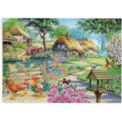 HOP House of Puzzles Život na vidieku s 500 veľkými dielov