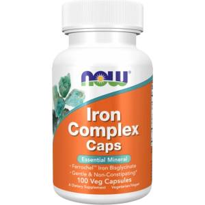 NOW Iron Complex / Caps [100 капсули]