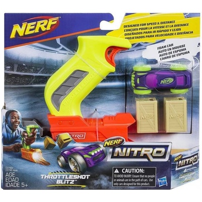 Nerf Nitro C0783 Throttleshot blíží zelený