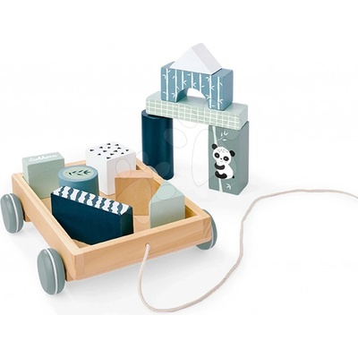 Eichhorn vozík na tahání vagon Blockwagon 11 ks