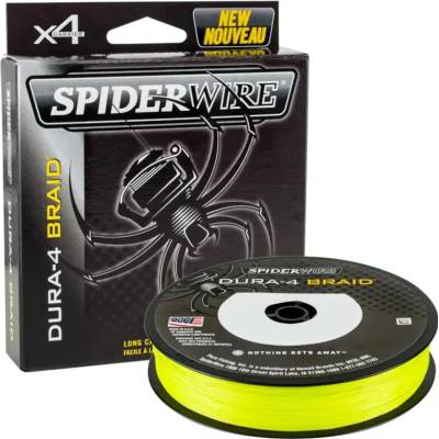 Spiderwire Šnúra DURA4 Yellow 300m 0,14mm 11,8kg