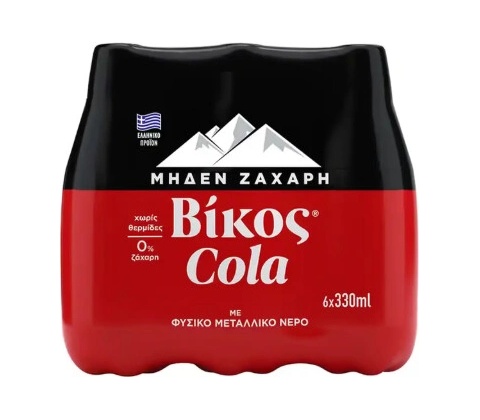 Vikos Cola Zero 6 x 330 ml