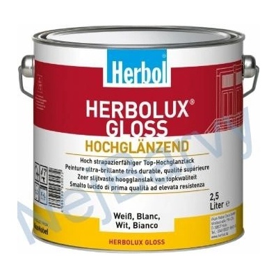 Herbol herbolux gloss bílá 2,5L