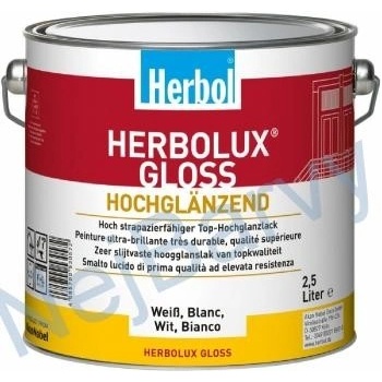 Herbol herbolux gloss bílá 2,5L