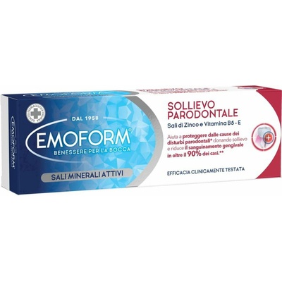 EMOFORM Mentadent na úľavu ďasien 75 ml