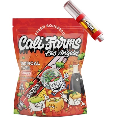 CaliFarms CBD vape náplň s terpeny 1 ml Tropical Zushi