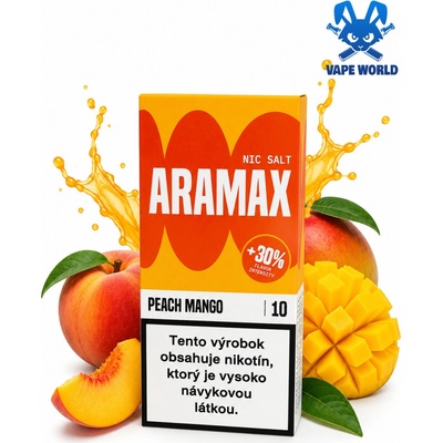 Aramax Salt Peach Mango 10 ml 10 mg