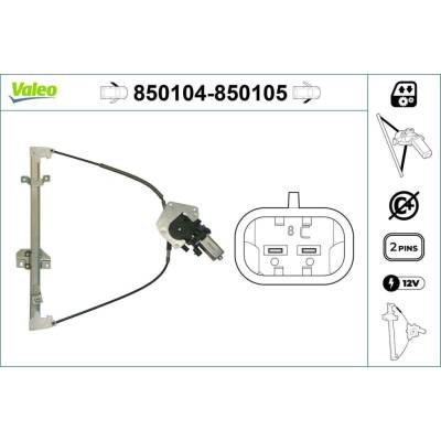 Zvedací zařízení oken VALEO 850104