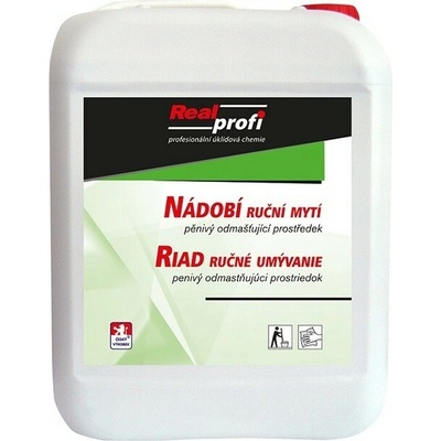 Real Profi Riad ručné umývanie penivý odmastňujúci prostriedok na ručné umývanie 5 l