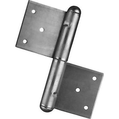 TKZ Polná Pánt na dvere a vráta zadlabávací záves 150P pravý, výška 150 mm