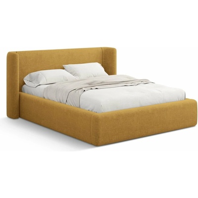 Windsor & Co Sofas Jason s úložným priestorom s roštom v horčicovej farbe