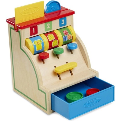 Melissa & Doug Дървена играчка Melissa & Doug - Детски касов апарат (13378)