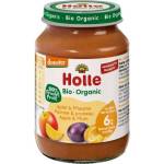 Holle пюре ябълка и слива 190г