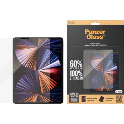 Panzer Стъклен протектор PanzerGlass за Apple iPad Pro 12.9 (2018, 2020, 2021, 2022), Черен