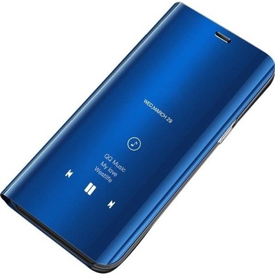 Púzdro Beweare Clear View Samsung Galaxy A40 - modré