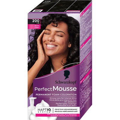 Schwarzkopf Perfect Mousse 200 čierna